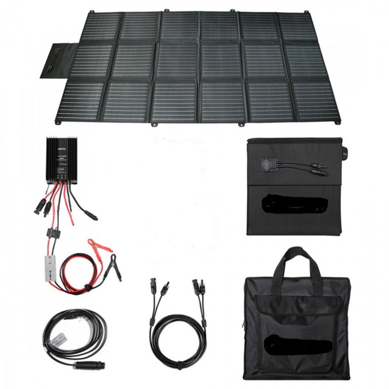 400 Watt Foldable Solar Blanket with 30A MPPT Solar Controller